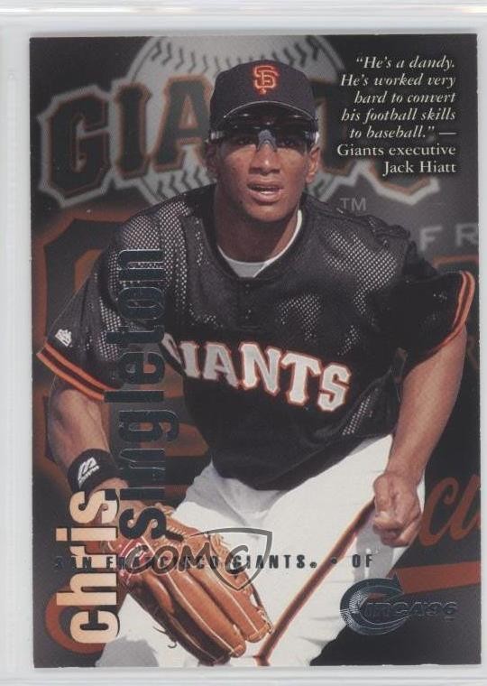 1996 Skybox Circa Chris Singleton #194 Rookie RC 0a1