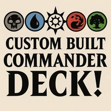 Random Budget EDH Commander Deck! High Quality magic the gathering MTG cheap!