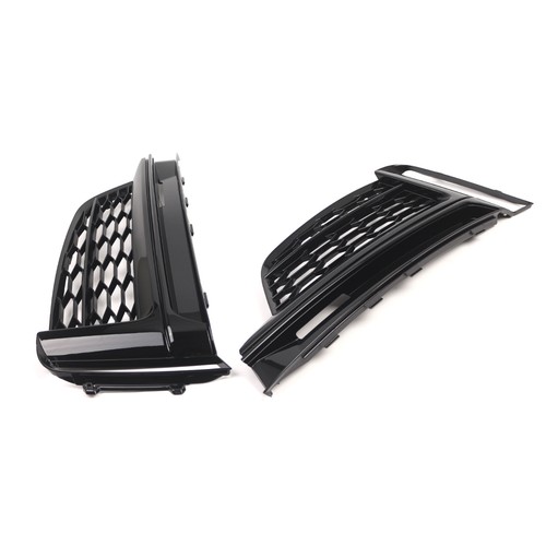 2X Stoßstange Nebelscheinwerfer Kühlergrill Wabengitter Für Audi A5 S-Line 16-19 - Bild 6 von 8