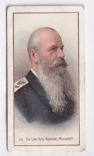 Vice Admiral STEPAN MAKAROV Vintage RUSSO-JAPANESE WAR Card from 1904