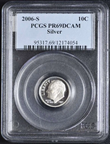 2006S Roosevelt Dime Proof Silver PR69DCAM