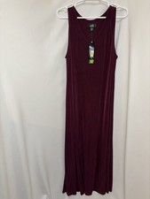 Patio Casuals By Cabernet Vintage Purple Maxi Dress  Size 1X
