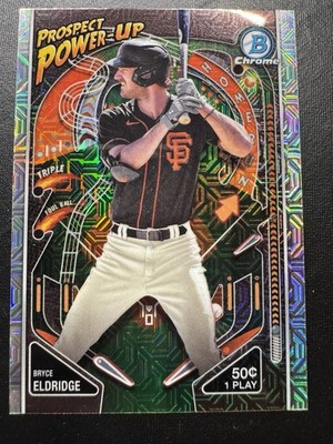 2024 Bowman Mega Box Chrome Mojo Prospect Power-Up Bryce Eldridge #PP-19 (RC)