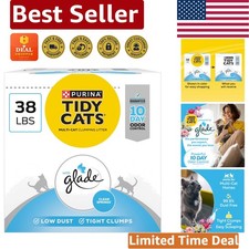Multi Cat Litter - Purina Tidy Cats Clumping With Glade Clear Springs