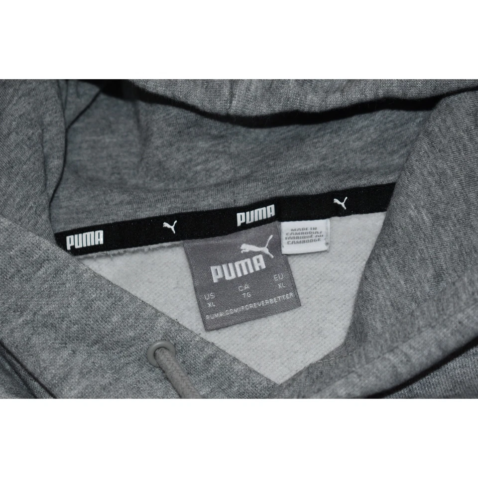 Мужской пуловер с капюшоном PUMA размер XL функциональная смесь полиэстера передний карман - Изображение 3 из 4