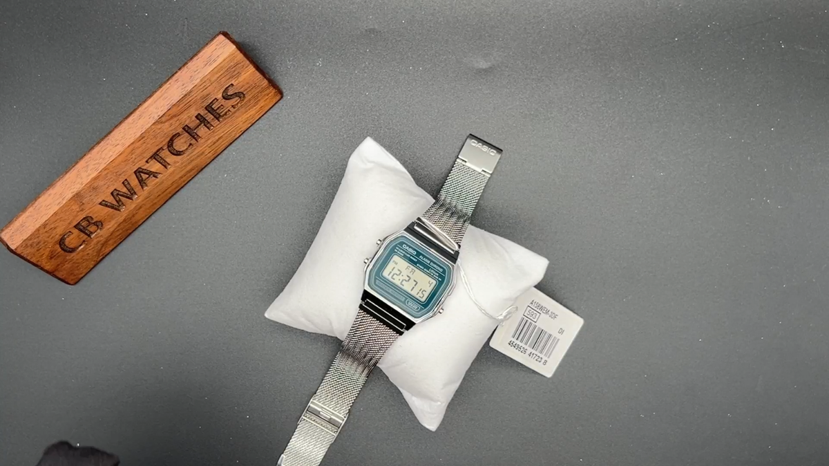 Casio Vintage Series A158WEM-3 Stainless Steel 33mm Silver Dial