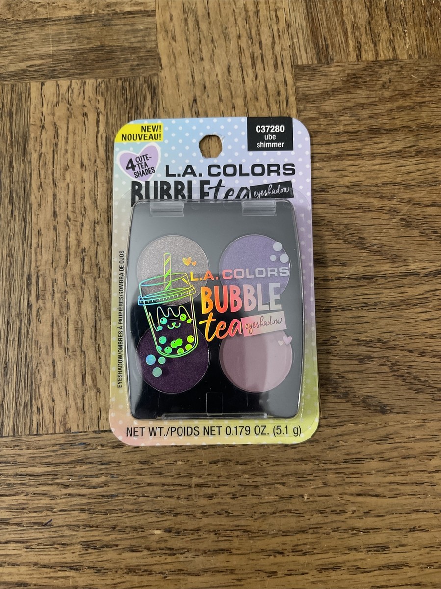 L.A. Colors Bubble Tea Eyeshadow Ube Shimmer | eBay