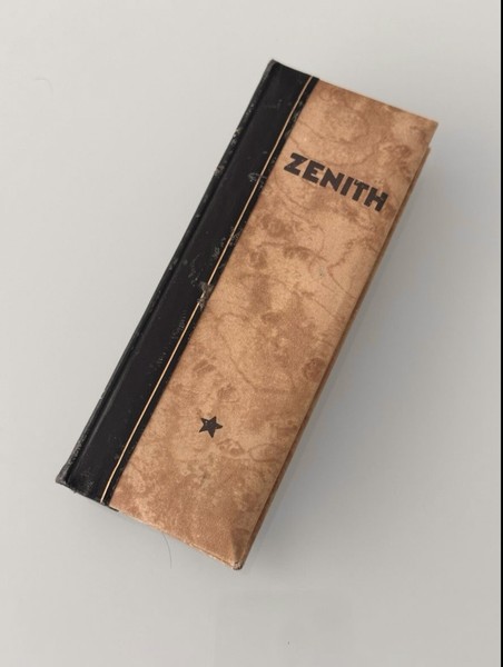 Vintage Zenith Rare Box From The 50‘s