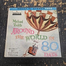 Around The World In 80 Days OST Reel to Reel Tape 4-Track 7 1/2 IPS Tested