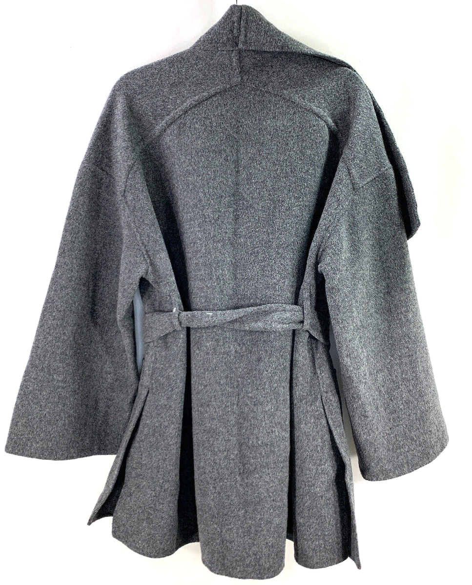 NEW VINCE Blanket Wool Blend Coat in Gray - Size XL #T2818 | eBay