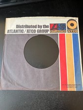 7" Atlantic Atco Group Records Company Sleeve VG for 45's Sleeve Only