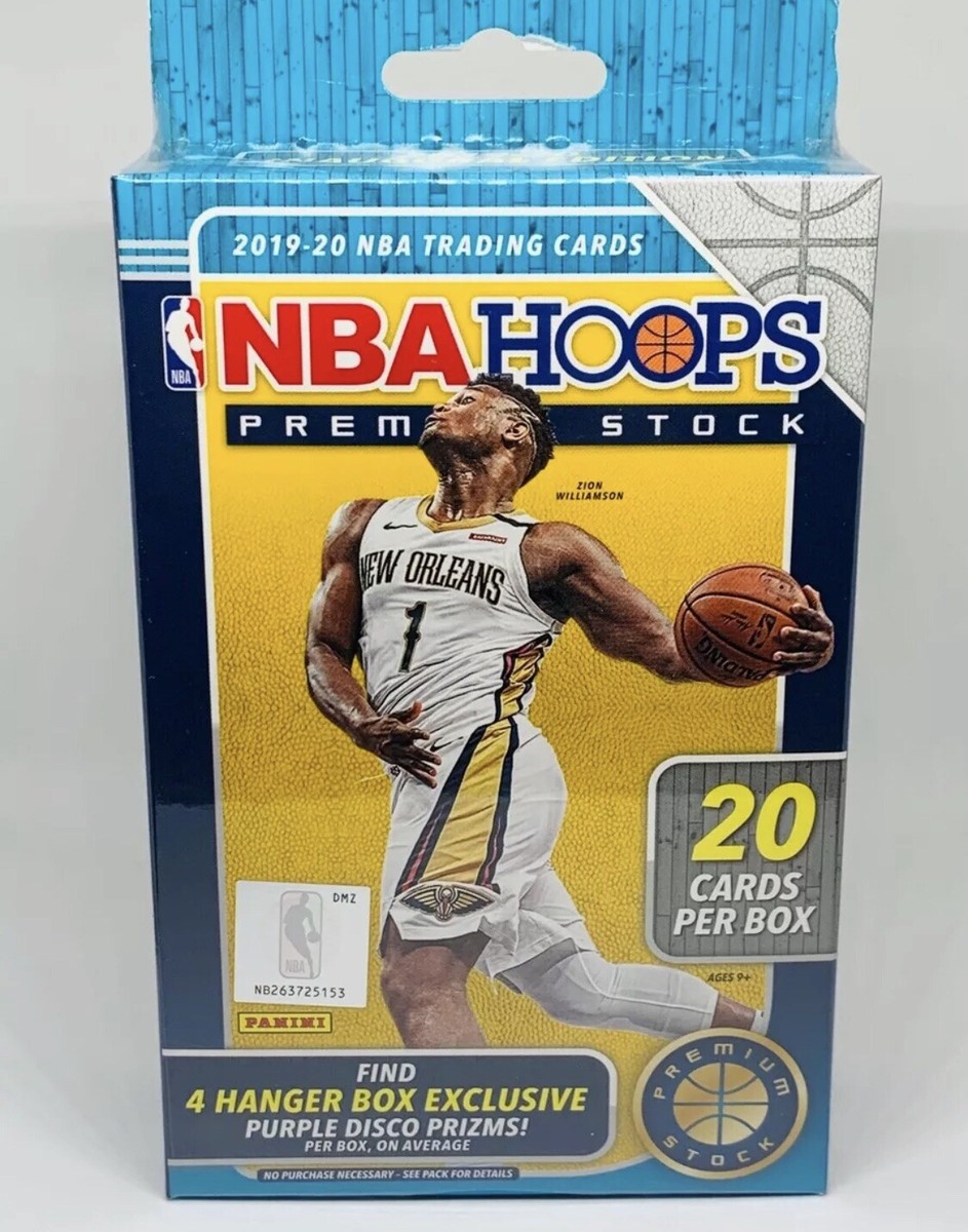 NBA Hoops Premium Hanger Box✖️3 2019-20 Panini NBA Hoops Premium Stock Hanger Box Brand New Sealed