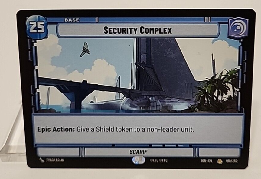 Star Wars Unlimited - Security Complex - (019/252) - Spark of Rebellion