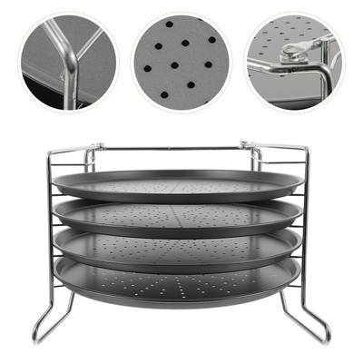 Pizza Baking Tray Nonstick Bakeware Pizza Mesh Tray Pizza Pan Oven