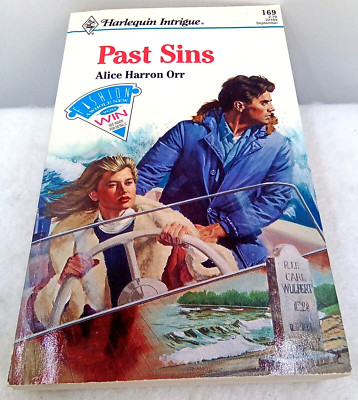 Harlequin Intrigue Paperback Past Sins By Alice Harron Orr #169 1991 Preowned