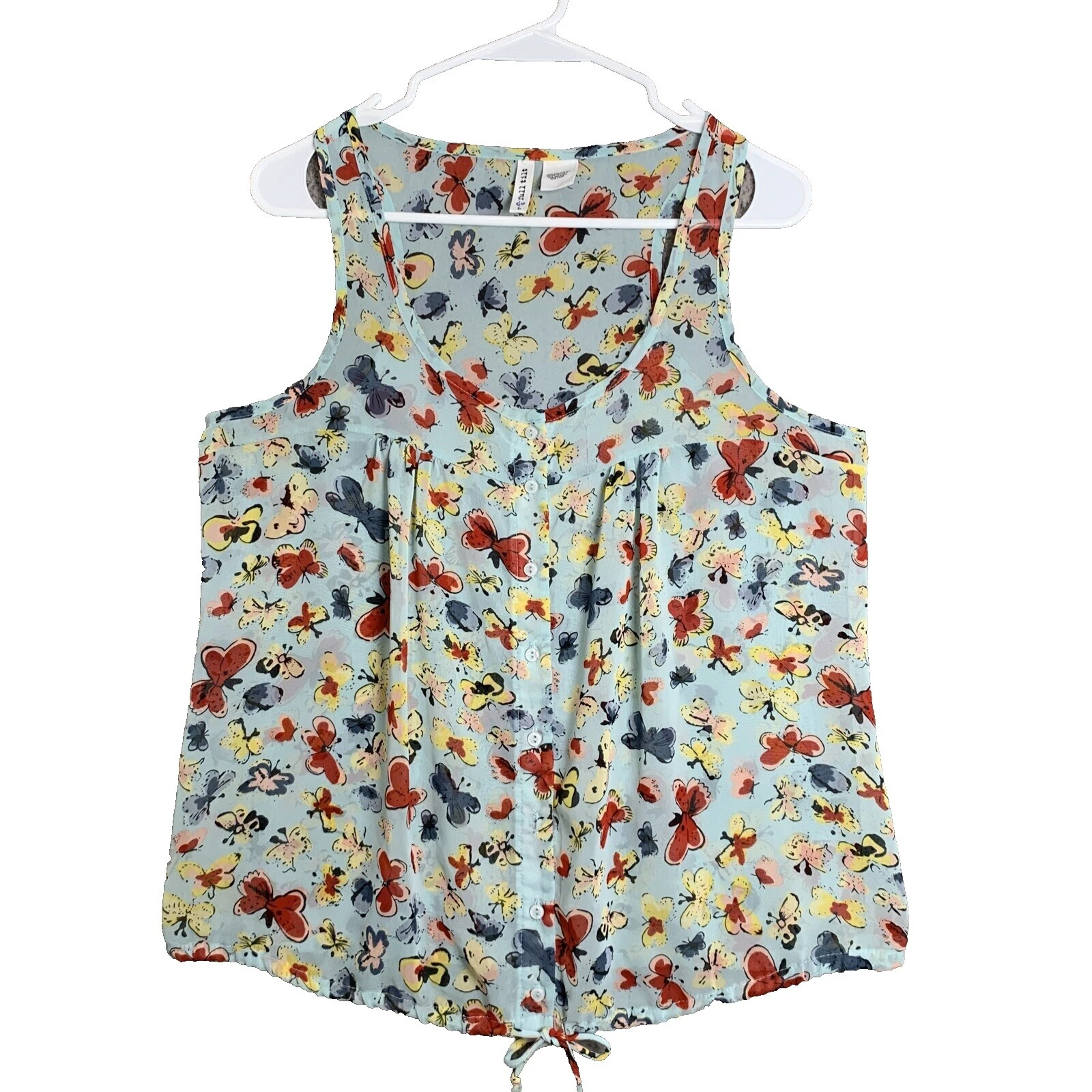 FULL TILT Animal Print Blouse Tops for Women