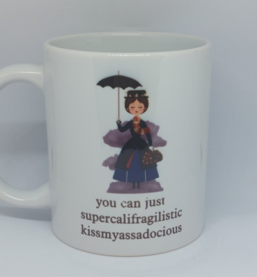 Lustige Büro Nanny Kaffeetasse, Fluch Arbeit Teetasse, Kiss my ass freches Geschenk 