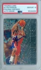 Allen Iverson 1996 Fleer Metal RC Rookie #201 Autograph PSA DNA Gem Mint 10 Auto