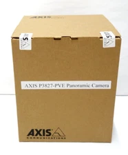 New AXIS Communications P3827-PVE 02450-001 4 Sensor Panoramic IP Dome Camera