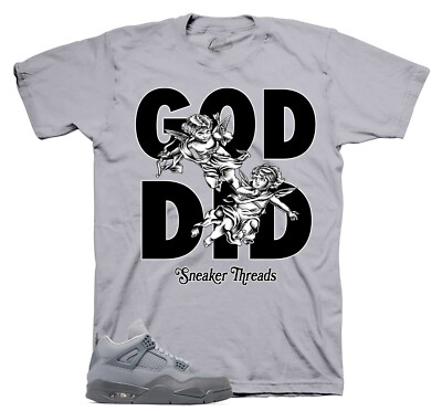 Shirts To Match Retro 4 Wet Cement Olympic Paris - God Sneaker Tees