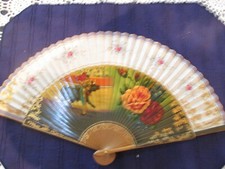 VINTAGE SPANISH HAND FAN 1950'S reduced
