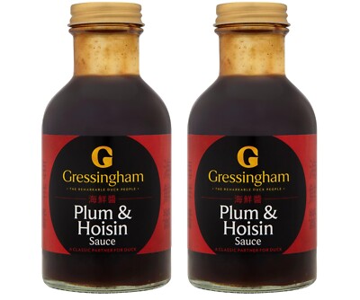 Gressingham Plum & Hoisin Sauce 320g PACK OF 2