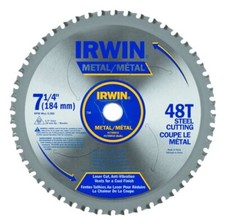 Irwin Industrial Tools 4935555 7-1/4-Inch 48-Tooth Metal Cutting Circular Saw...