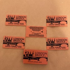 5 Double Edge Razor Blades, Gillette London B...