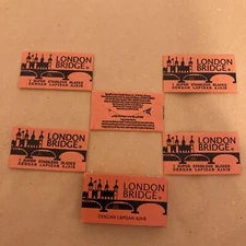 5 Double Edge Razor Blades, Gillette London Bridge