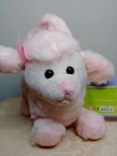 Pink Poodle Dog Puppy PACK MATES By Kellytoy Plush Purse Stuffed Animal Toy