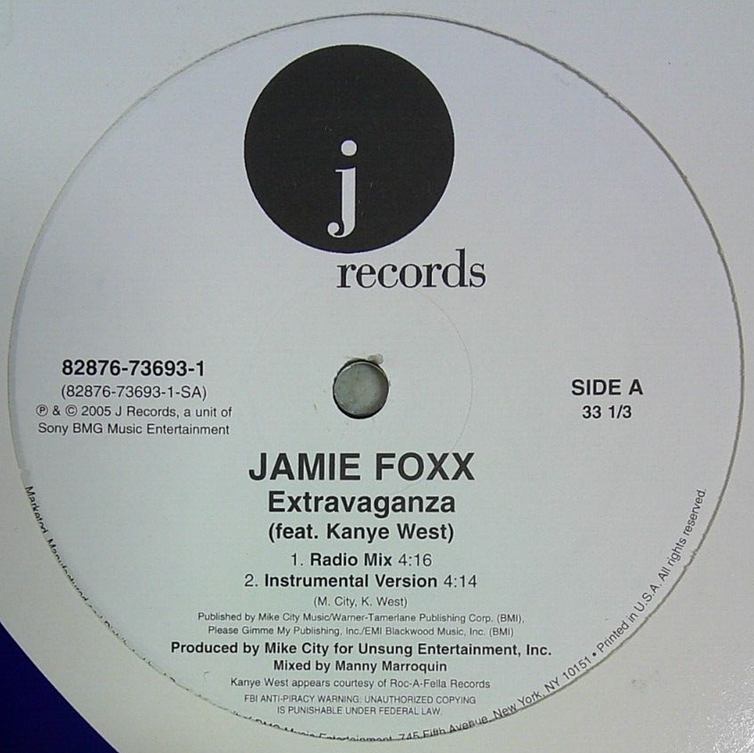 JAMIE FOX feat. KANYA WEST / XTRAVAGANZA