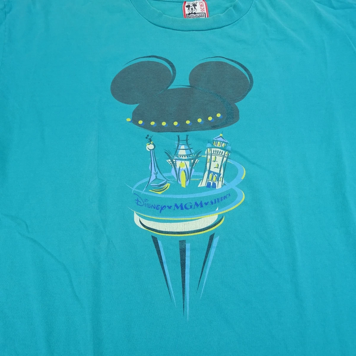 Vintage Disney Designs MGM Studios Theme Park Mickey Mouse T-Shirt