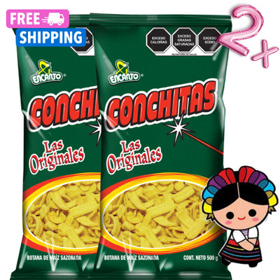 Conchitas Sal Encanto 2 Bags (500 gr each)