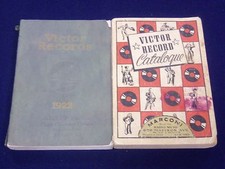 1922-1941 VICTOR RECORDS CATALOGS LOT OF 3 - LISTS OF ARTIST - J 1977