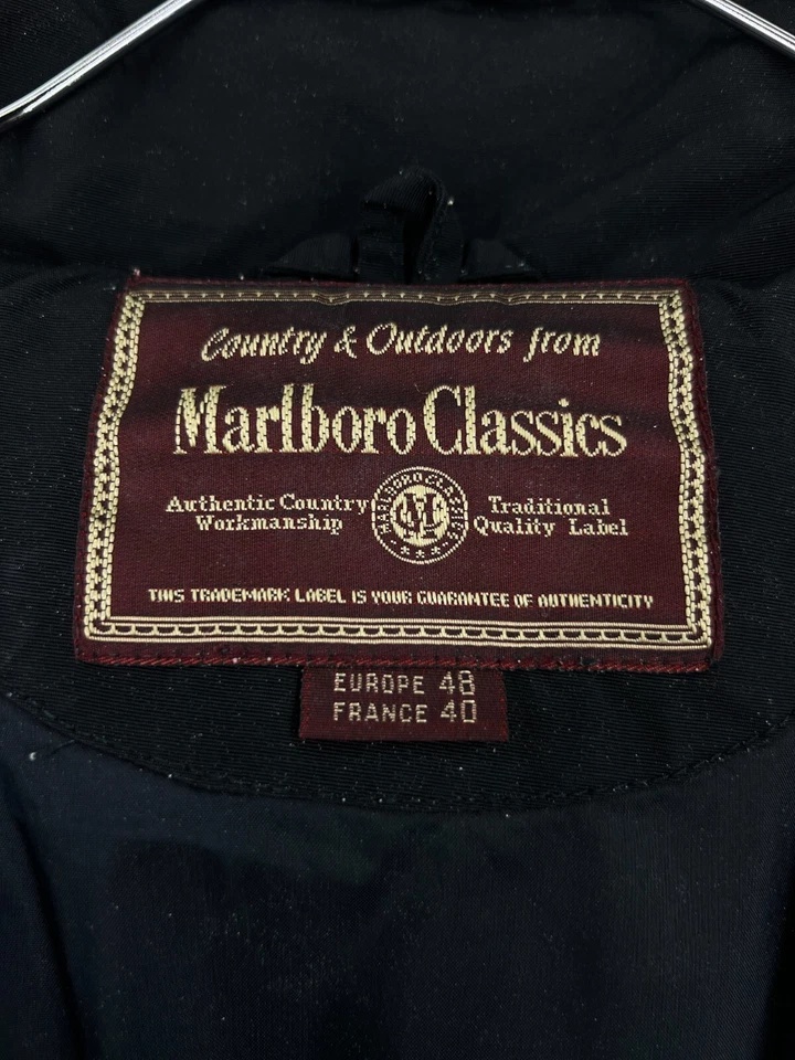 MARLBORO CLASSICS Hooded Parka Jacket Coat Men Size EU:48; FR:40 - Image 4 of 4
