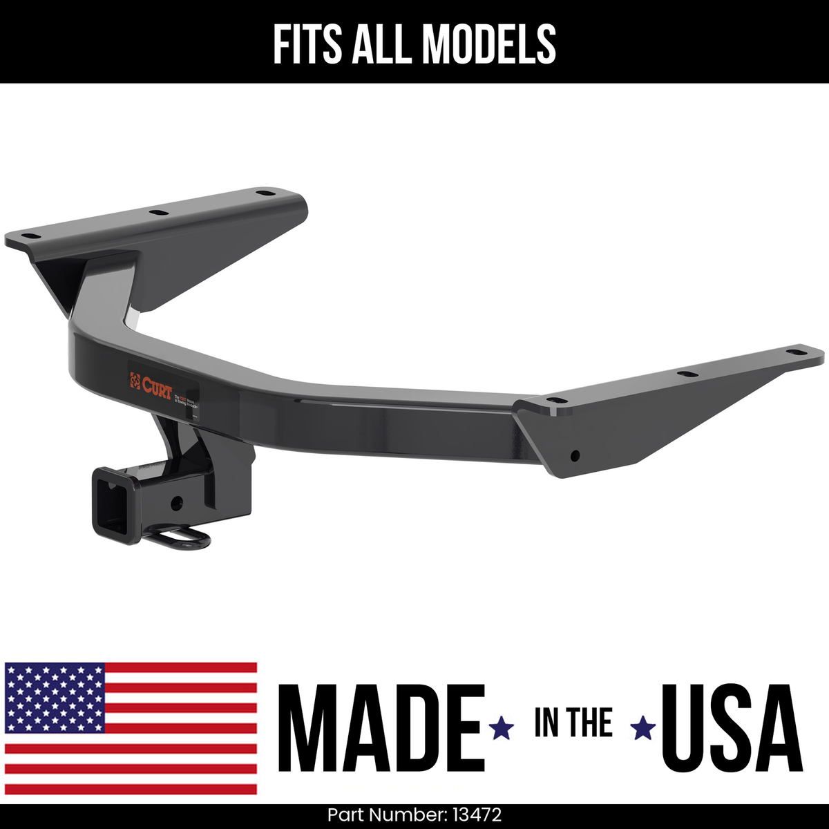 For 2023-2025 Honda Pilot Trailer Hitch New Curt 13472 2&quot; Tow 
