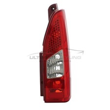 Citroen Berlingo Rear Light 2008-2012 Tailgate Tail Lamp Back Lens Drivers Side
