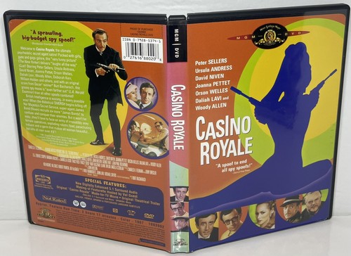 Casino Royale (DVD, 1967, Peter Sellers, Ursula A. Andress, David Niven, OOP) - Picture 7 of 7