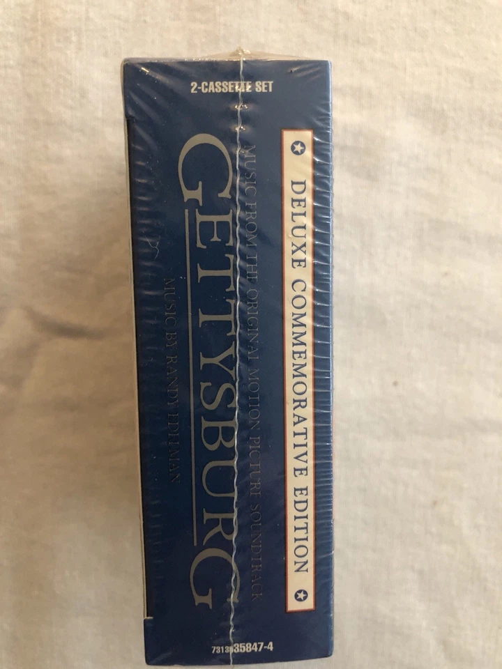 2 CASSETTE SET RARE* New Gettysburg Soundtrack Deluxe Commemorative Edition 1993 - Image 2 of 4