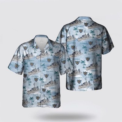 US Navy USS Leary DDDDR879 Home Run Hawaiian Shirt 8211 Beach Clothes Gifts For