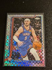2025-26 Topps Chrome Basketball X-Fractor Alex Caruso OKC Thunder #170