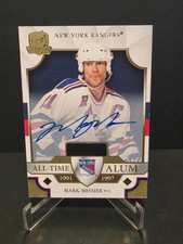 2021-22 Upper Deck The Cup All-Time Alum ATA-MM Mark Messier 17/25 Auto