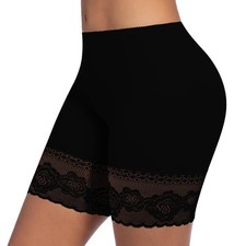 Slip Shorts for Under Dresses Women Anti Chafing Shorts Seamless Underwear Bo...