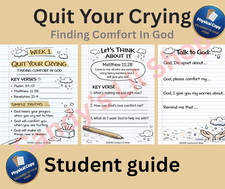 Real Talk Faith Series: Quit Your Crying (Finding Comfort in God)
