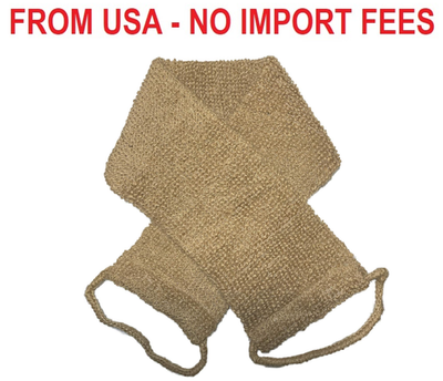 #ad Large Natural Exfoliating Hemp Back Scrubber for Shower for Men and Women Deep $17.00