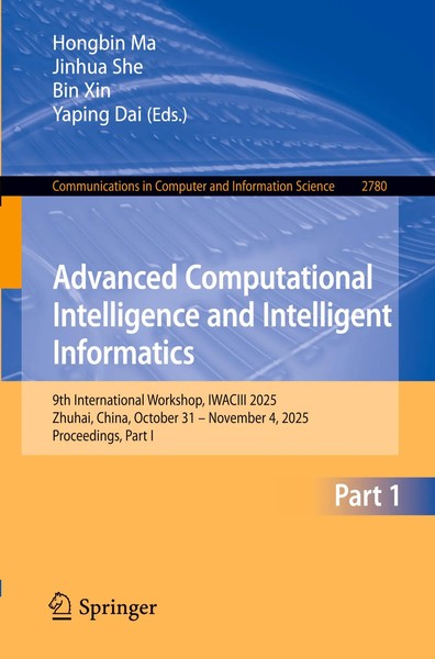 Advanced Computational Intelligence And Intelligent Informatics | Ma (U. A.)-image