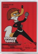 2024 Fleer Retro Looney Tunes Metal Universe 1997-98 PMG Red Claudette Dupri c6q