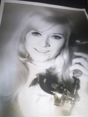 original  1960's glamour girl JANIE JONES singer vice queen  studio photograph