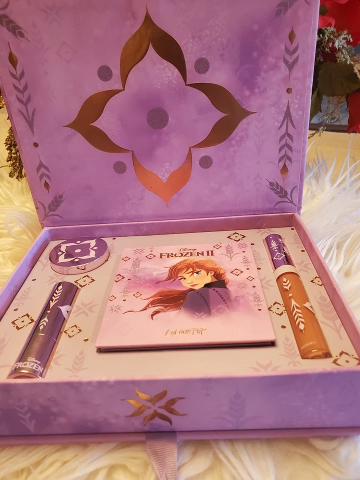 ColourPop x Disney Frozen Anna Makeup Set – Eyeshadow Palette + Lipstick + Gloss - Image 2 of 4