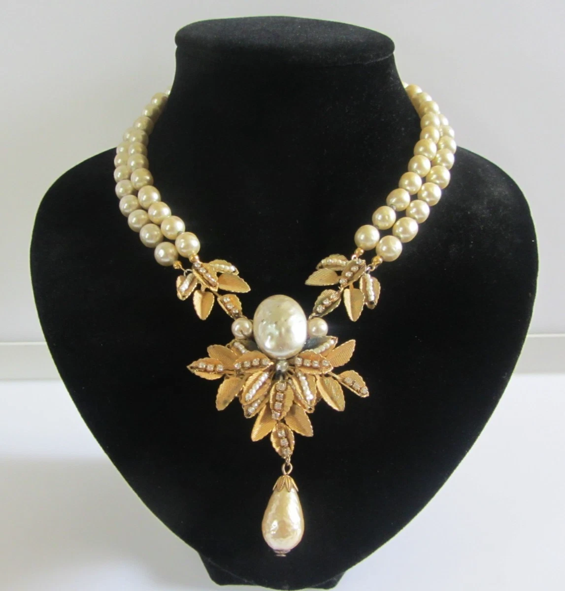 vintage miriam haskell necklace products for sale | eBay